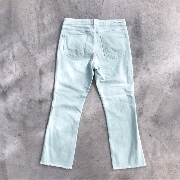 Pilcro Script High-Rise Cropped Flares 28 pants - Picture 3 of 7